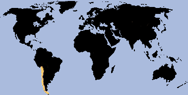 location map Chile