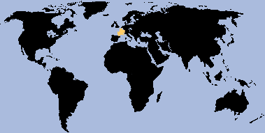 location map France