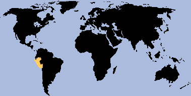 location map Peru