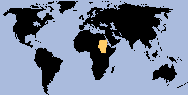 location map Sudan