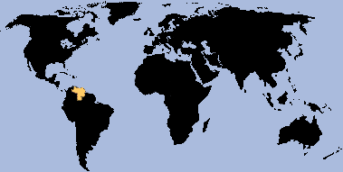 location map Venezuela