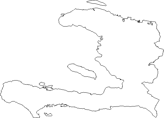 world map outline. Map of Caribbean • Detailed