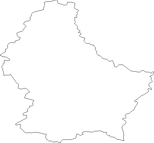 Map Of Europe Luxembourg