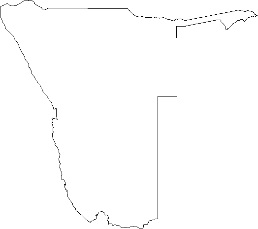 Africa+map+outline Blank