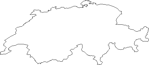 Map of Switzerland