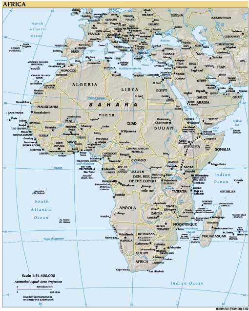 Africa Map