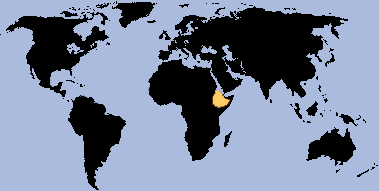location map Ethiopia