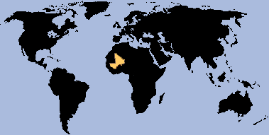 location map Mali