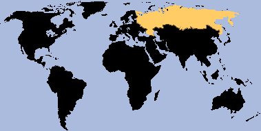 location map Russia