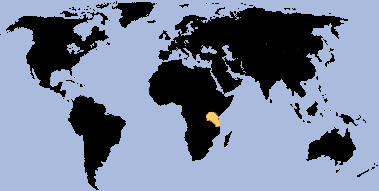 location map Tanzania