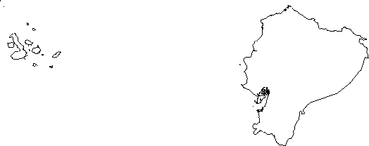 Ecuador Blank Map